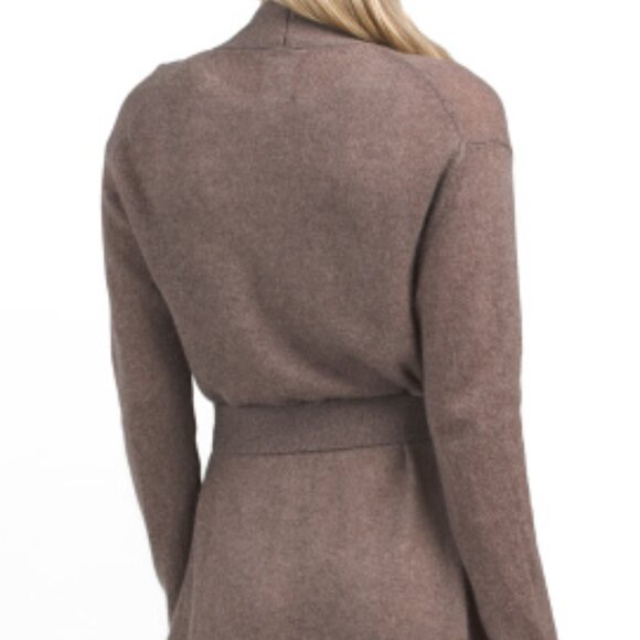 ASPEN Cashmere Long Robe - Picture 4 of 4